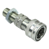 Szybkozłącze hydrauliczne gniazdo z eliminatorem ciśnienia long M18x1.5 gwint zewnętrzny EURO (9100818GL) (ISO 7241-A) Waryński (opakowanie 10szt)