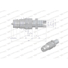 Szybkozłącze hydrauliczne wtyczka long z eliminatorem ciśnienia M18x1.5 gwint zew. EURO (9100818W) (ISO 7241-A) Wary?