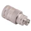 Szybkozłącze hydrauliczne gniazdo z eliminatorem ciśnienia M18x1.5 gwint zew. EURO PUSH-PULL (9100818G) (ISO 7241-A) 