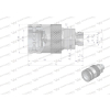 Szybkozłącze hydrauliczne gniazdo z eliminatorem ciśnienia M18x1.5 gwint zew. EURO PUSH-PULL (9100818G) (ISO 7241-A) 