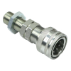 Szybkozłącze hydrauliczne gniazdo z eliminatorem ciśnienia long M22x1.5 gwint zewnętrzny EURO (9100822GL) (ISO 7241-A) Waryński (opakowanie 10szt)