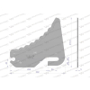 Nóż , do przyczepy samozbierającej, zastosowanie Strautmann 50436501, Waryński-132591