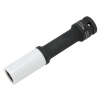 Nasadka udarowa, 1/2 ze stali CrMo 17mm długa 150mm z osłoną z tworzywa do felg aluminiowych