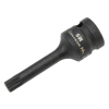 Nasadka udarowa 1/2", bit spline M9 ze stali CrMo, Waryński