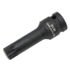 Nasadka udarowa 1/2", bit spline M16 ze stali CrMo, Waryński