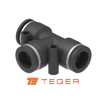 Trójnik wtykowy tekalan  6mm TEGER,