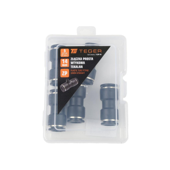 Złączka prosta wtykowa tekalan 14mm TEGER,-132060
