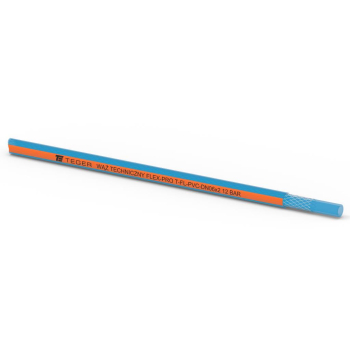 Wąż techniczny zbrojony FLEX-PRO PVC 6x2 trzywarstwowy 12bar TEGER,-132108