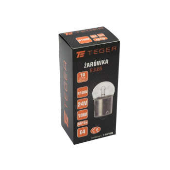 Żarówka 24V 10W BA15s TEGER,-132359