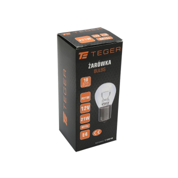 Żarówka 12V 21W BA15s TEGER,-132378