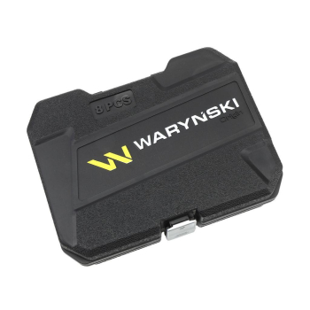 Zestaw nasadek udarowych, 1/2 bit spline, Waryński-132853