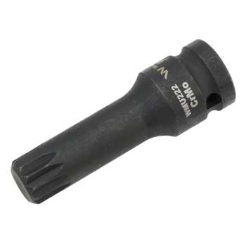 Nasadka udarowa 1/2", bit spline M18 ze stali CrMo, Waryński