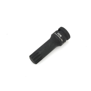 Nasadka udarowa 1/2", bit spline M20 ze stali CrMo, Waryński