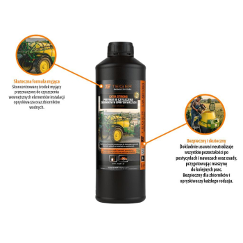 Preparat do czyszczenia zbiorników w opryskiwaczach - EXTRA STRONG, 1l - koncentrat, Teger-132934