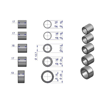Komplet tulejek rozrusznika R-11 851.502.0 C-360-1444