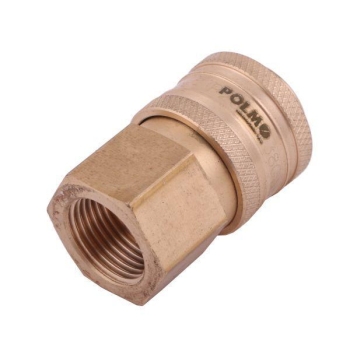 Szybkozłącze pneumatyczne P26 NW7.2 gniazdo 3/8"BSP gwint wewnętrzny POLMO