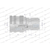 Szybkozłącze hydrauliczne skręcane wtyczka G3/8"BSP gwint wewnętrzny 300bar Waryński