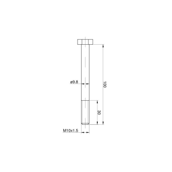 Śruba mechanizmu różnicowego M10 C-330-1543