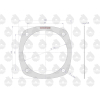 Uszczelka I pokrywy przedniej łożyska krążelit 0.8mm C-385  ORYGINAŁ URSUS-15934
