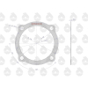 Uszczelka pokrywy zwolnicy krążelit 0.8mm C-330  ORYGINAŁ URSUS-15963