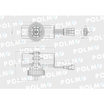 Pompa zasilająca 87327688 POLMO-16221