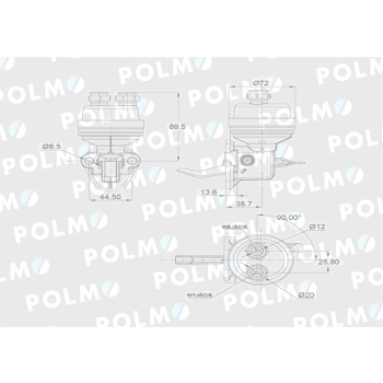 Pompa zasilająca 2723  7.02242.41.0 2723 POLMO-16232