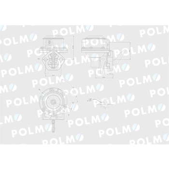Pompa zasilająca AJ52379 POLMO-16256