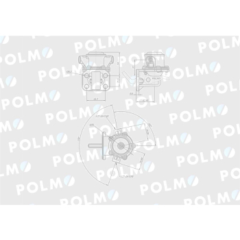 Pompa zasilająca 1447688M91 POLMO-16311