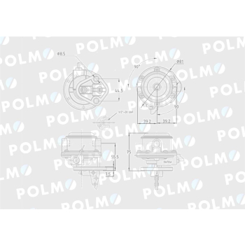 Pompa zasilająca 4222104M91 POLMO-16321