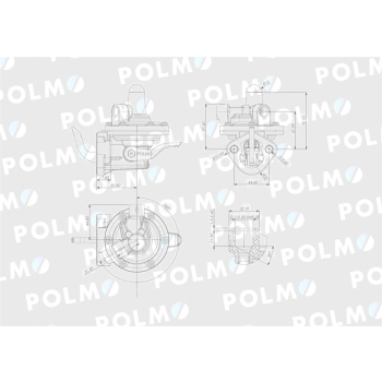 Pompa zasilająca 25066404 POLMO-16343