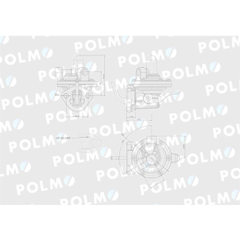 Pompa zasilająca 3637286M91 POLMO-16358