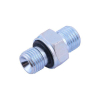 Złącze hydrauliczne proste BB  M16x1.5  x 3/8" BSP z uszczelnieniem XGE10LR-3/8"ED  Waryński