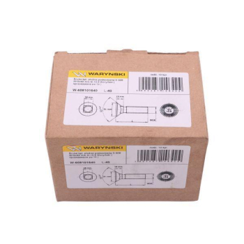 Śruba kpl. płużna podsadzana D 608 M14x35 mm kl.10.9 Waryński-17559