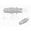Szybkozłącze hydrauliczne wtyczka long z eliminatorem ciśnienia M22x1.5 gwint zew. EURO (9100822W) (ISO 7241-A) Wary?