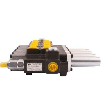 Rozdzielacz hydrauliczny 4-sekcyjny max przepływ 40L sterowany linkami Waryński-18474