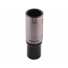 Nasadka dwunastokątna 1/4". 12 mm. długa. CrV50BV30. DIN 3124. Waryński