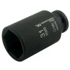 Nasadka udarowa sześciokątna długa 1/2". 31 mm. CrMo. DIN 3129. Waryński