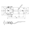 Zawias z kabłąkiem ZW-03.115A zastosowanie przyczepka SPP-19284