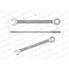 Klucz płasko-oczkowy 23 mm z grzechotką 72 zęby standard ASME B107-2010 Waryński-19807