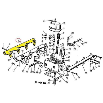 Rura wody 40010501 C-360/Zetor-2026