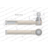 Przegub kierowniczy 263mm M24x1.5 053831R1 WARYŃSKI-20805