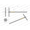 Klucz T ze spinnerem TORX T55 Waryński-20997