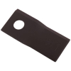 Nóż. nożyk kosiarka lewy 107x48x4mm otwór 18.5 zastosowanie 90261559 99361559 Vicon WARYŃSKI