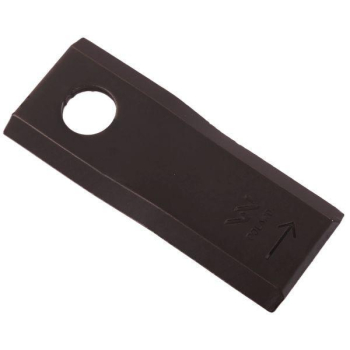 Nóż. nożyk kosiarka lewy 98x40x4mm otwór 16.2 zastosowanie DM-303 Claas WARYŃSKI