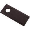 Nóż, nożyk kosiarka 114X48X4mm otwór 19 zastosowanie 1380-0027 JF-Stoll WARYŃSKI