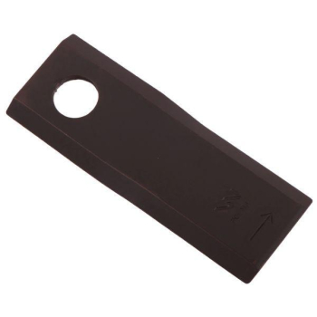 Nóż. nożyk kosiarka lewy 122x46x4mm otwór 18.25 zastosowanie 56451200 Kuhn WARYŃSKI