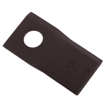 Nóż. nożyk kosiarka lewy 90x48x4mm otwór 19 zastosowanie 1448251 Krone WARYŃSKI