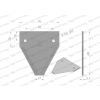 Nóż żniwny 84x76x2.8mm otwór 5.5 zastosowanie K343901 600-RS41826 1664390 MacDon Kilberry WARYŃSKI-21382