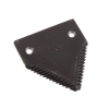 Nóż żniwny 83x76x3mm otwór 5.7 zastosowanie H213800 Schumacher WARYŃSKI