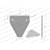 Nóż żniwny 82x76x2.8mm otwór 5.5 zastosowanie D44100000N Case-IH Massey Ferguson WARYŃSKI-21419